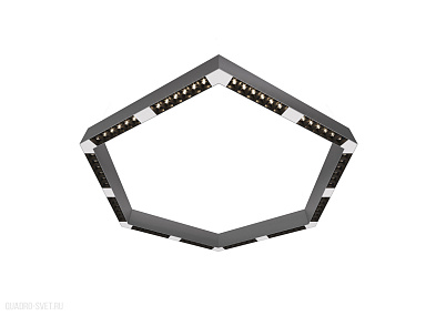 Накладной светодиодный светильник 0,9м 72Вт 48° Donolux Eye-hex DL18515С111А72.48.900BW