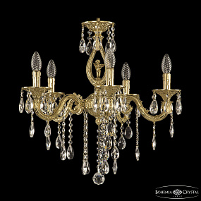 Подвесная хрустальная люстра Bohemia Ivele Crystal Florence 71401/5/175 B G FA10S