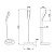 Светодиодная настольная лампа Zumaline DESK LAMP LED H1848