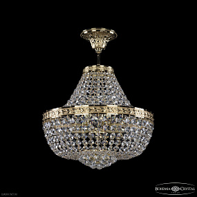 Хрустальная подвесная люстра Bohemia IVELE Crystal 19281/H1/35IV G