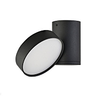 Накладной светодиодный светильник Donolux Moon DL18811/9W Black R Dim