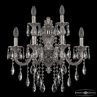 Бра с хрусталем Bohemia Ivele Crystal Florence 7101B16/4+2/210 B Ni