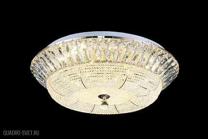 Хрустальная потолочная светодиодная люстра Lumina Deco Mirana DDC 3197-40