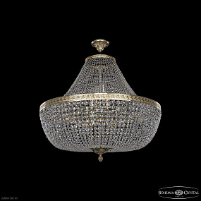 Большая хрустальная люстра Bohemia IVELE Crystal 19111/H1/90IV G C1