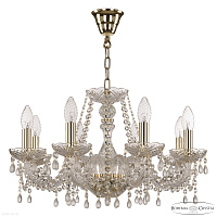 Хрустальная подвесная люстра Bohemia IVELE Crystal 112/8/195 G V0300