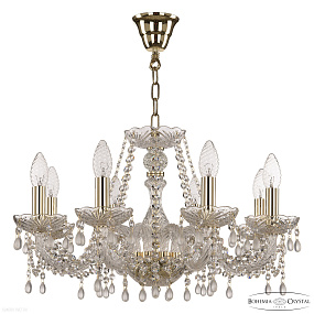 Хрустальная подвесная люстра Bohemia IVELE Crystal 112/8/195 G V0300