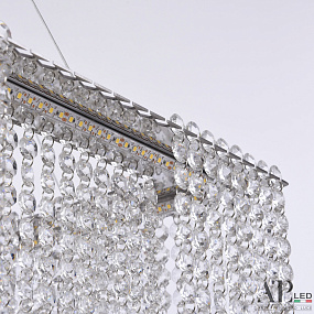 Хрустальная подвесная светодиодная люстра APL LED Sicilia SH04.71.A.Ni.4000