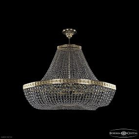 Большая хрустальная люстра Bohemia IVELE Crystal 19113/H1/90IV G