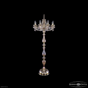 Торшер с хрусталем Bohemia IVELE Crystal 1402T1/8/195-160 G M801