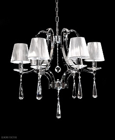 Подвесная люстра Lumina Deco VENISIA LDP 8810-6 SL
