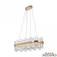 Большая хрустальная светодиодная люстра Arte Milano 312033/L800 BS
