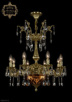 Хрустальная подвесная люстра Bohemia Art Classic 31.19.8.CK125SP.250SP.G.Sp.Amber.1E