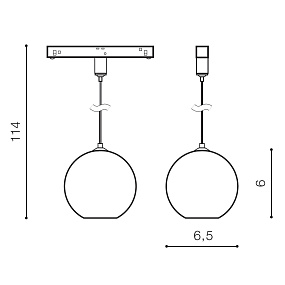 Трековый LED светильник для магнитного трека Azzardo Kori Track Magnetic AZ4627