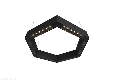 Подвесной светодиодный светильник 0,5м 36Вт 34° Donolux Eye-hex DL18515S111B36.34.500BB