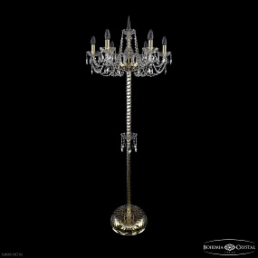 Торшер с хрусталем Bohemia IVELE Crystal 1402T2/6/195-160 G