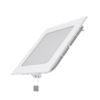 Светодиодный встраиваемый светильник Gauss ультратонкий квадратный IP20 9W 4100K