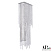 Бра хрустальное светодиодное APL LED Sicilia SH500.B3.25-75.B.Ni.4000