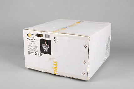 Хрустальная подвесная люстра Omnilux Volpedo OML-72903-09