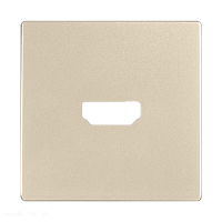 Накладка для розетки HDMI (шампань) Werkel WL11-HDMI-CP