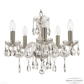 Хрустальная подвесная люстра Bohemia IVELE Crystal 117/5/141 Pa