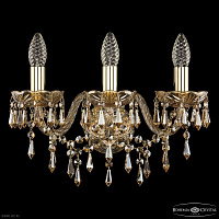Бра с хрусталем Bohemia IVELE Crystal 1403B/3/141 G M721