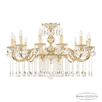 Подвесная хрустальная люстра Bohemia Ivele Crystal Verona 72201/12/300 A GW