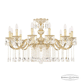 Подвесная хрустальная люстра Bohemia Ivele Crystal Verona 72201/12/300 A GW