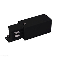 Ввод питания для трехфазного шинопровода левый черный Elektrostandard TRP-1-3-L-BK