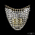 Бра с хрусталем Bohemia IVELE Crystal 77081B/22 G