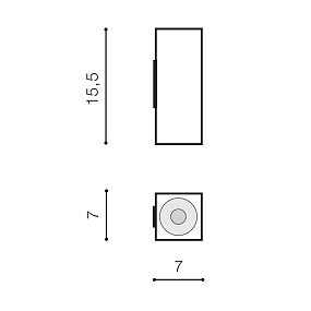 Бра Azzardo Velia Square AZ4401