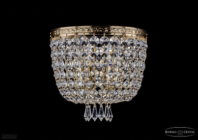 Бра хрустальное Bohemia IVELE Crystal 1927/2W/G