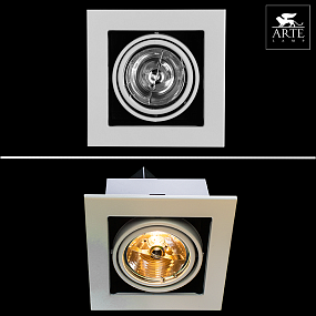 Встраиваемый светильник Arte Lamp TECHNIKA A5930PL-1WH
