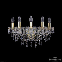 Бра с хрусталем Bohemia IVELE Crystal 1403B/5/160 G