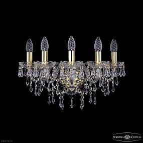 Бра с хрусталем Bohemia IVELE Crystal 1403B/5/160 G