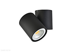 Накладной поворотный светильник Donolux Eva A1594Black/RAL9005
