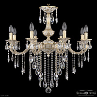Хрустальная подвесная люстра Bohemia IVELE Crystal AL78101/8/250 B AGW