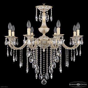 Хрустальная подвесная люстра Bohemia IVELE Crystal AL78101/8/250 B AGW