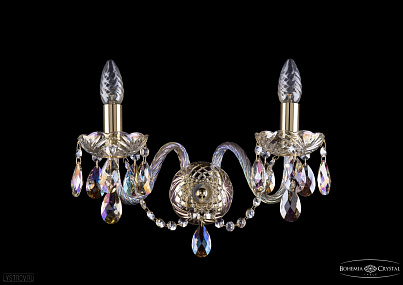 Бра хрустальное Bohemia IVELE Crystal 1400/2/G/BIG/M701