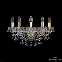 Бра с хрусталем Bohemia IVELE Crystal 1409B/5/160 G