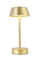 Светодиодная настольная лампа Crystal Lux SANTA LG1 GOLD