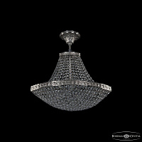 Хрустальная подвесная люстра Bohemia IVELE Crystal 19323/H1/45IV Ni