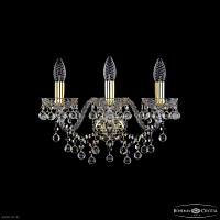 Бра с хрусталем Bohemia IVELE Crystal 1409B/3/160 G