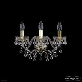 Бра с хрусталем Bohemia IVELE Crystal 1409B/3/160 G