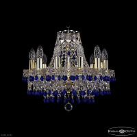 Хрустальная подвесная люстра Bohemia IVELE Crystal 1410/12/141 G V3001