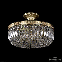 Хрустальная потолочная люстра Bohemia IVELE Crystal 19041/35IV G