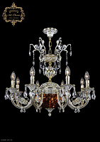 Хрустальная подвесная люстра Bohemia Art Classic 31.22.8.KR175SP.250IT.GW.Sp.Amber.1B