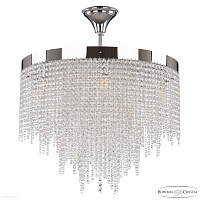 Хрустальная потолочная люстра Bohemia IVELE Crystal 83141/60-50NZ/S Ni
