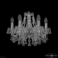 Хрустальная подвесная люстра Bohemia IVELE Crystal 1409/6/141 Ni