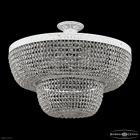 Хрустальная потолочная люстра Bohemia IVELE Crystal AL19091/55FL WMN