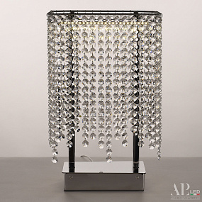 Хрустальная светодиодная настольная лампа APL LED Rimini S500.L1.25.B.4000